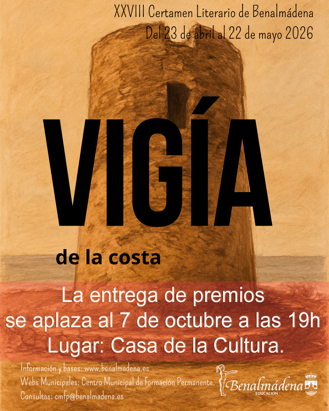 Entrega premios XXVIII Certamen literario Vigía de la Costa