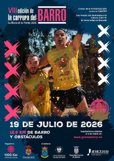 La VIII Carrera del Barro de La Barca une deporte y solidaridad