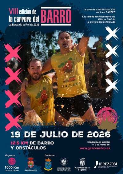 La VIII Carrera del Barro de La Barca une deporte y solidaridad