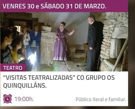 Paseo teatral e musical dos Quinquilláns (Festival Rosalía)