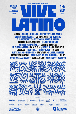 Vive Latino Zaragoza 2026: cartel, fechas y acceso
