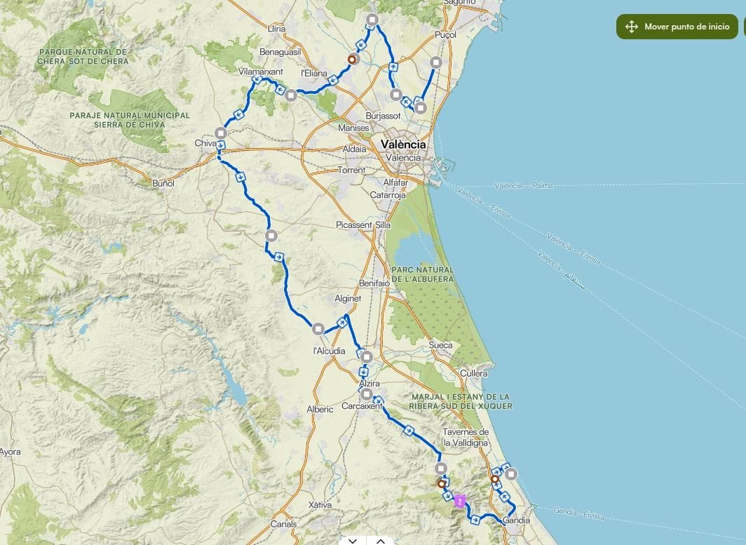 La Vuelta pasó por 26 municipios valencianos