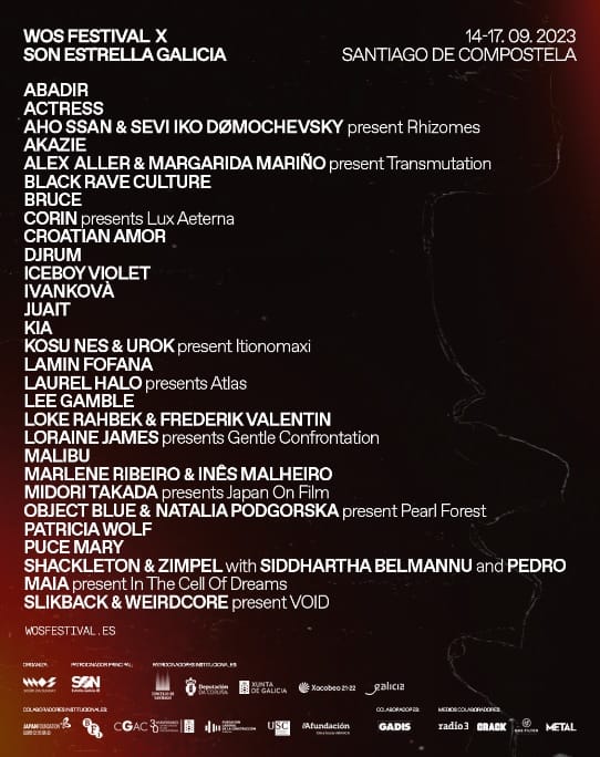 El WOS Festival completa su cartel: sedes, fechas y artistas