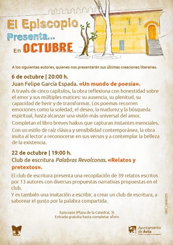 El Episcopio presenta... octubre: Juan Felipe García Espada