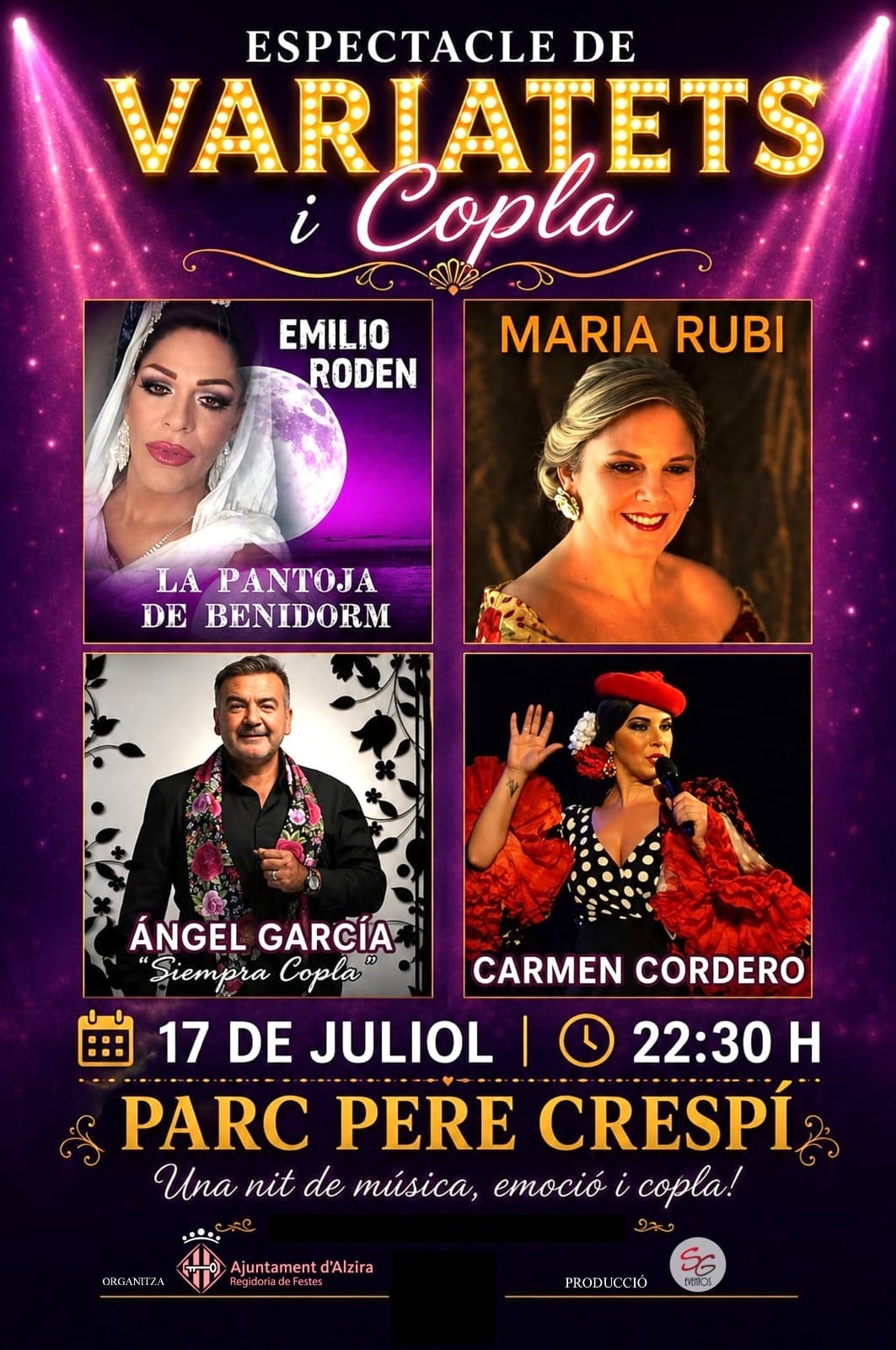 Espectacle de Variatets i Copla