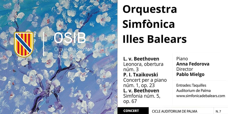 Orquestra Simfònica Illes Balears: Anna Fedorova y Pablo Mielgo