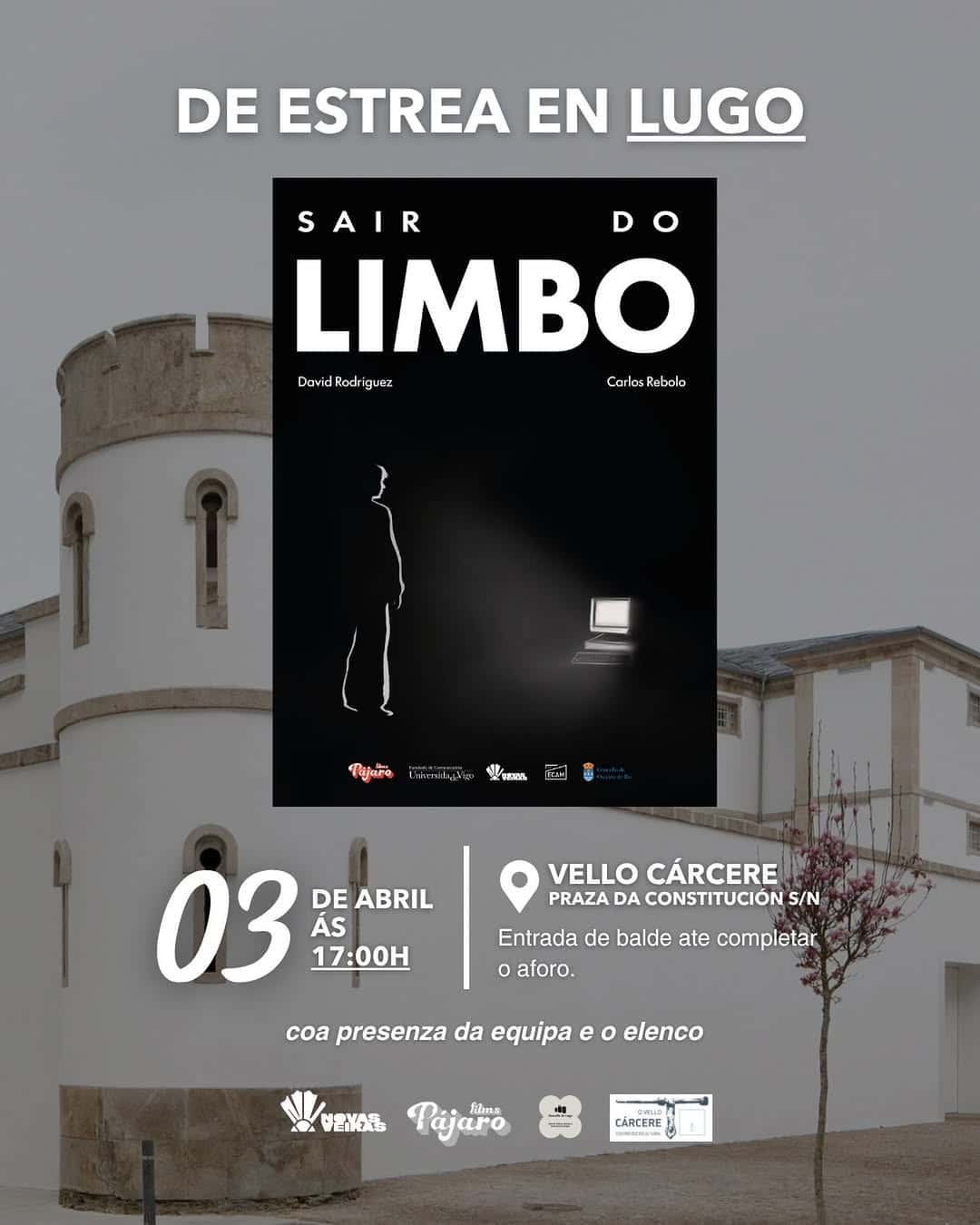 Proyección del cortometraje Saír do Limbo