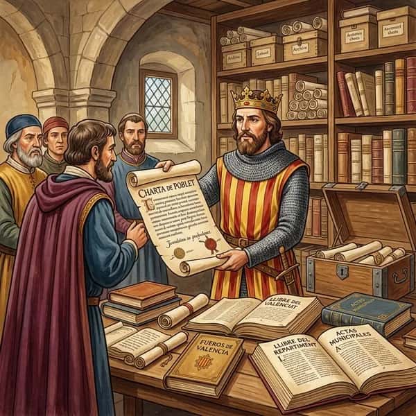 Exposición 'Jaume I y Nuestros Archivos'