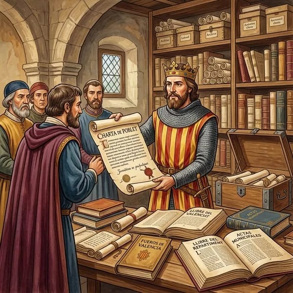 Exposición 'Jaume I y Nuestros Archivos'
