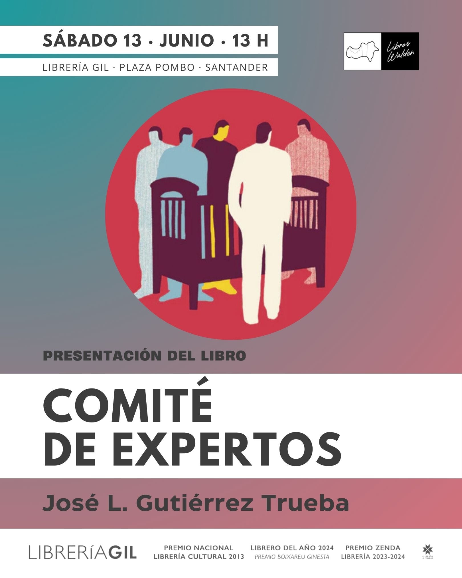 Presentación del libro 'Comité de expertos' de José L. Gutiérrez Trueba