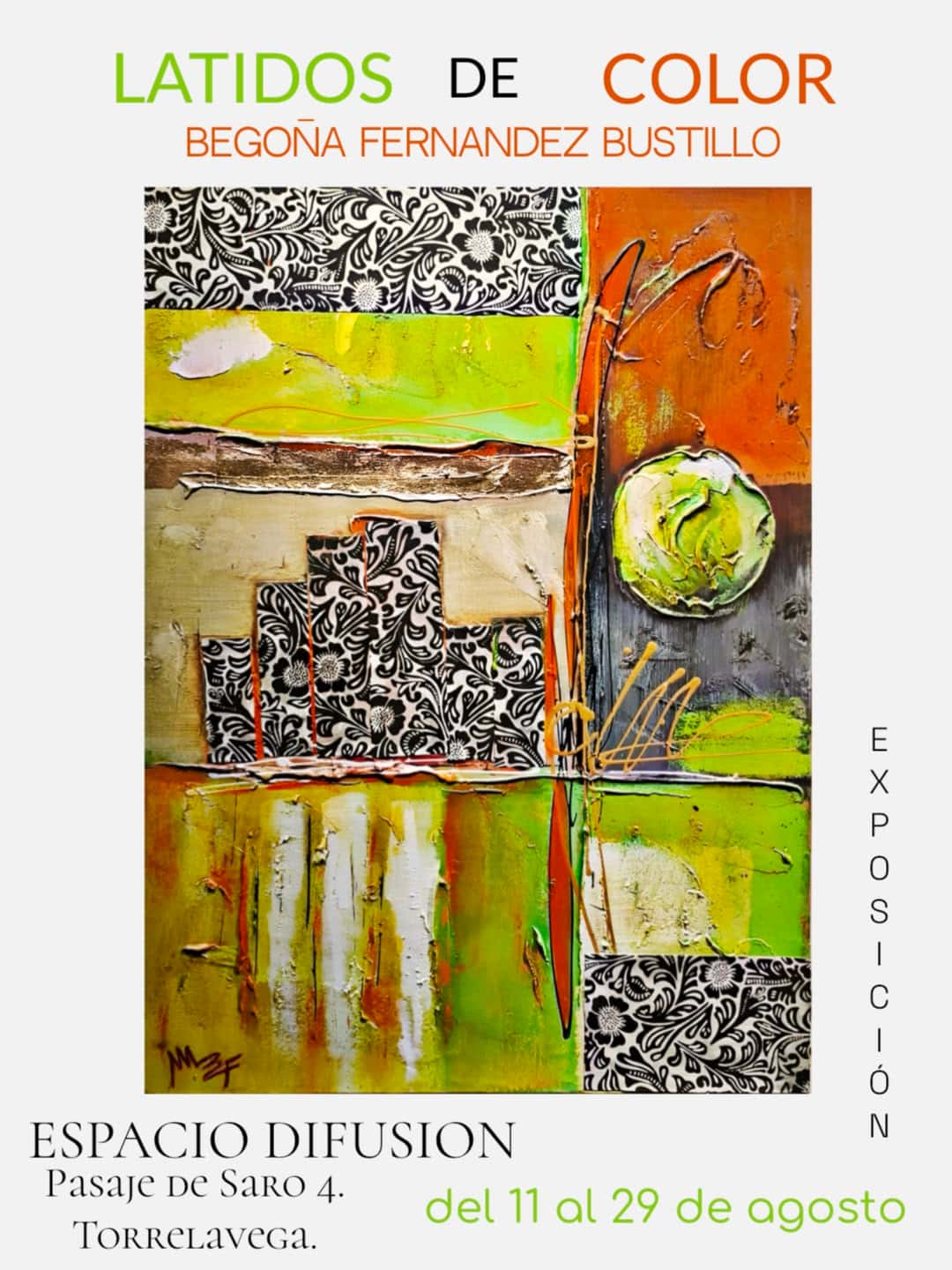 Exposición 'Latidos de Color' de Begoña Fernández Bustillo