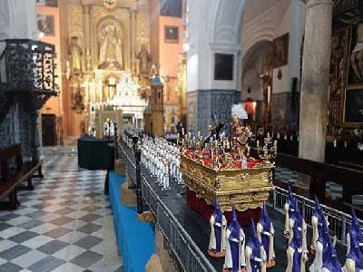Exposición solidaria de pasos de Semana Santa en miniatura