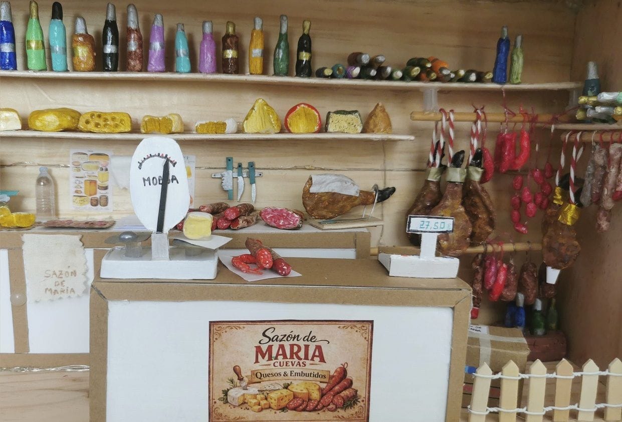 Exposición de Maquetas y Miniaturas artesanales de María Cuevas