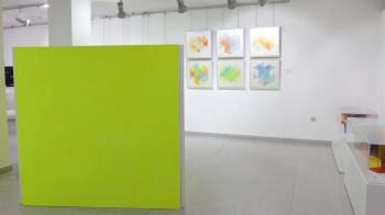 Exposición con el color de fondo