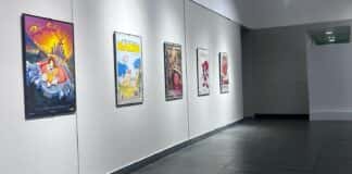 Exposición de carteles de cine infantil en La Almona