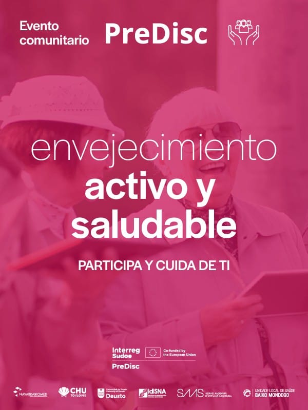 Evento final PreDisc: Envejecimiento Activo y Saludable