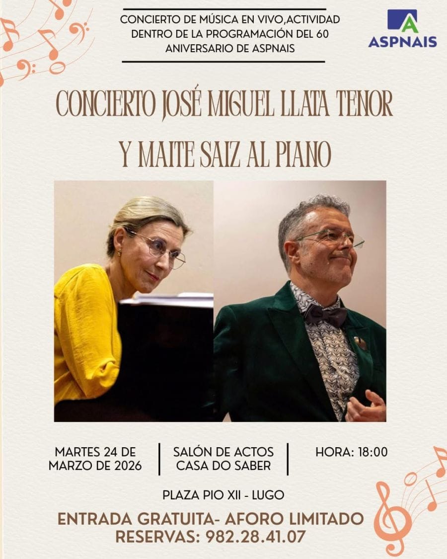 Concierto de José Miguel Llata y Maite Saiz