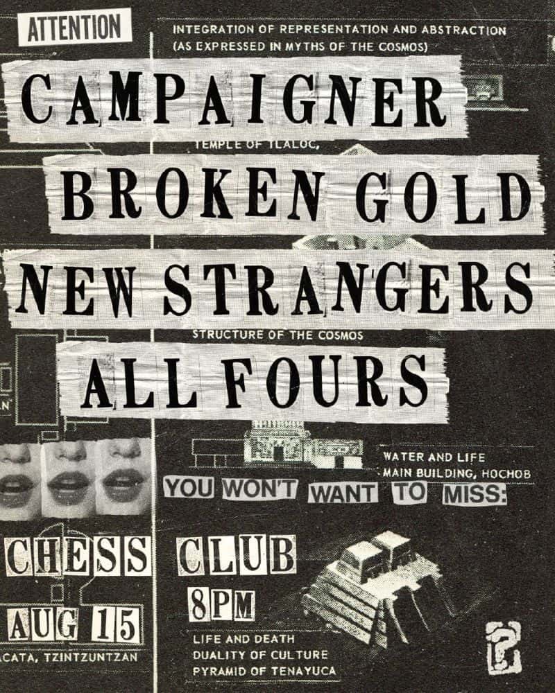 All Fours / New Strangers / Broken Gold / Campaigner