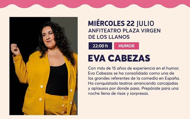 Noche de comedia con Eva Cabezas