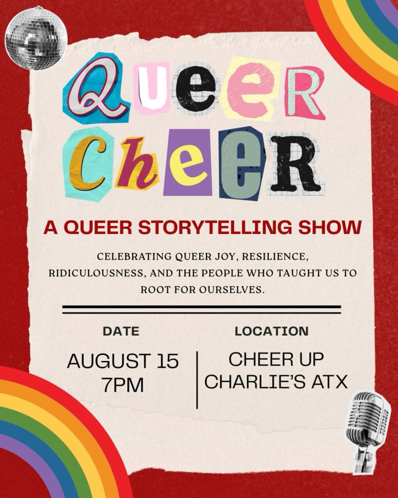 Queer Cheer - A Queer Storytelling Show