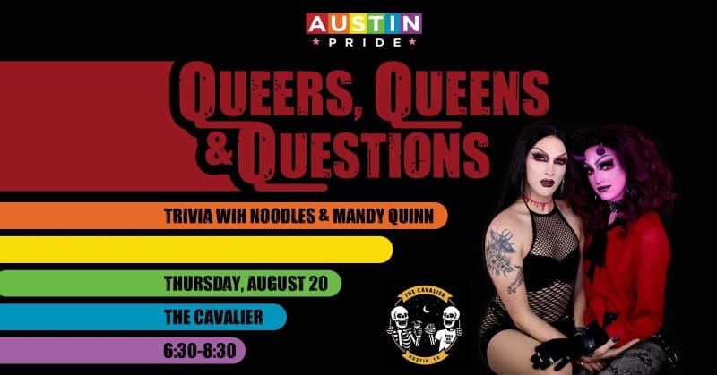 Queers, Queens and Questions Drag Trivia