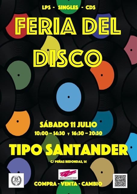 Feria del Disco Tipo Santander