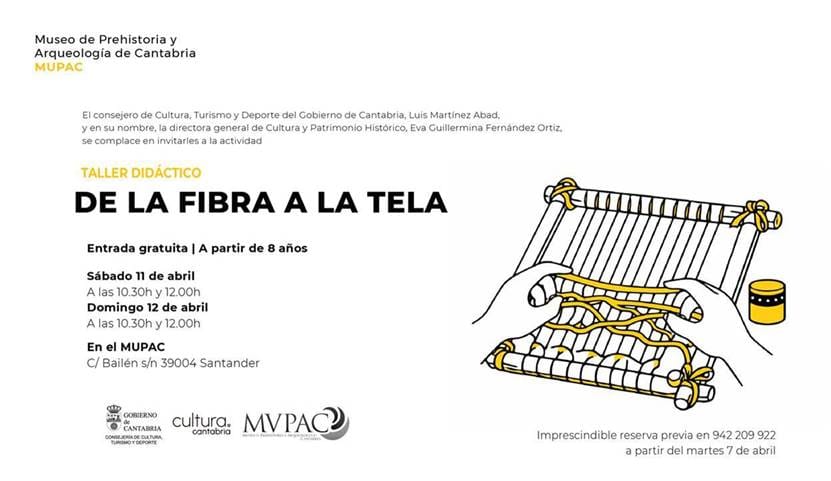 Taller textil 'De la fibra a la tela'