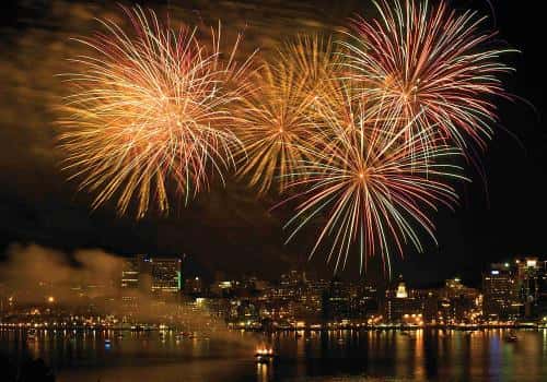 Halifax-Dartmouth Natal Day Harbour Fireworks