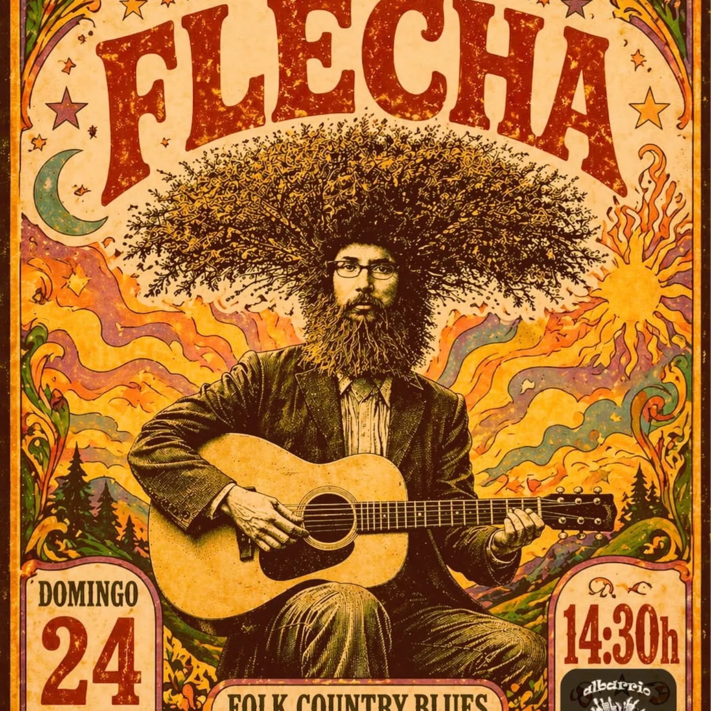 Flecha en concierto