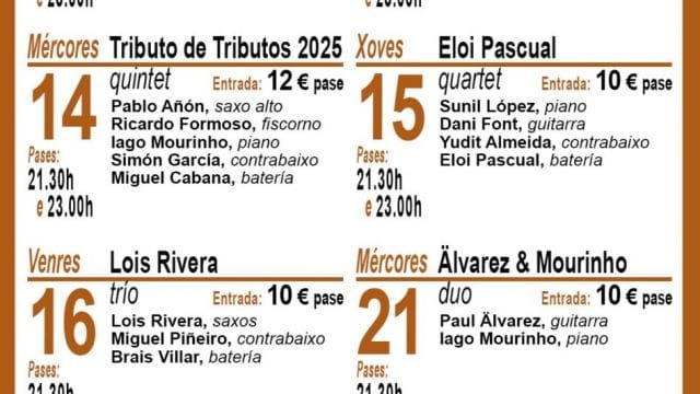 Concierto de Gonzalo del Val trío