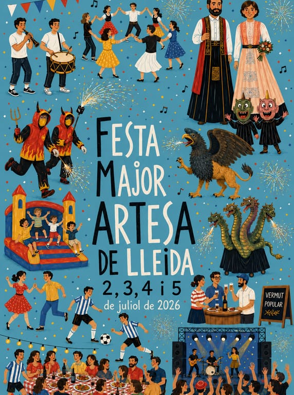 Festa Major d'Artesa de Lleida 2026