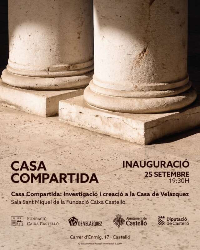 Casa compartida. Investigació i creació a la Casa de Velázquez