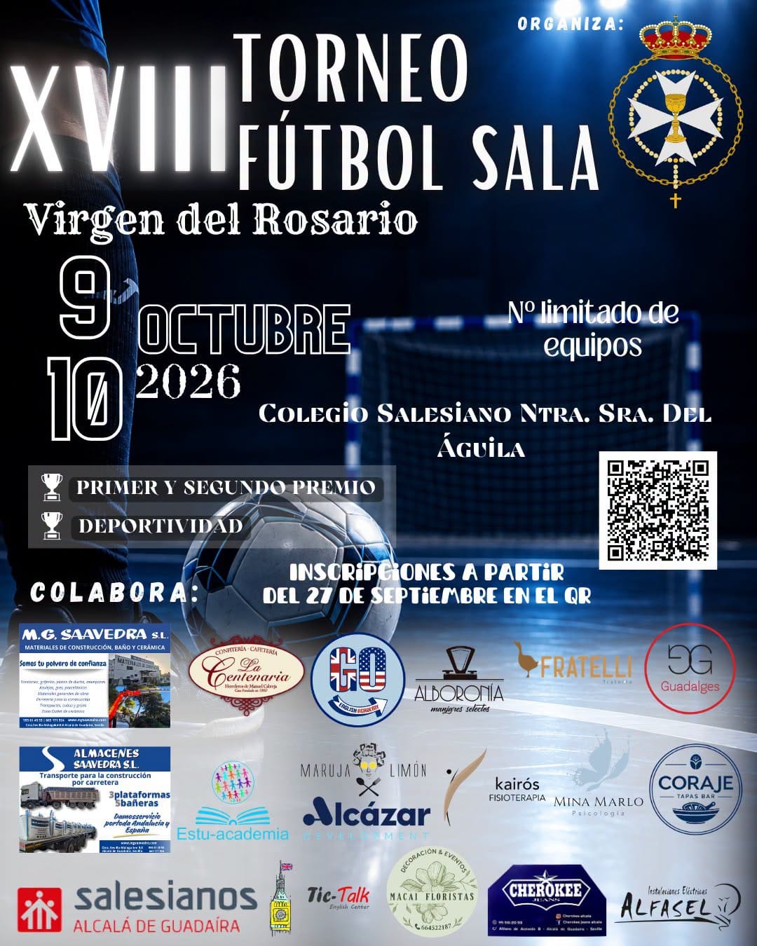 XVIII Torneo de Fútbol Sala Virgen del Rosario