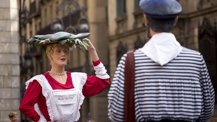 Exposició de la imatgeria festiva de la Barceloneta