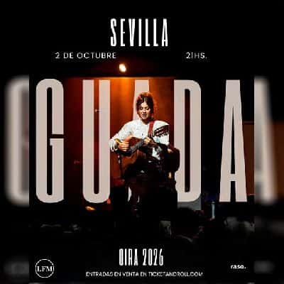 Guada en concierto en Sevilla