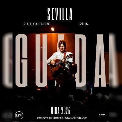 Guada en concierto en Sevilla