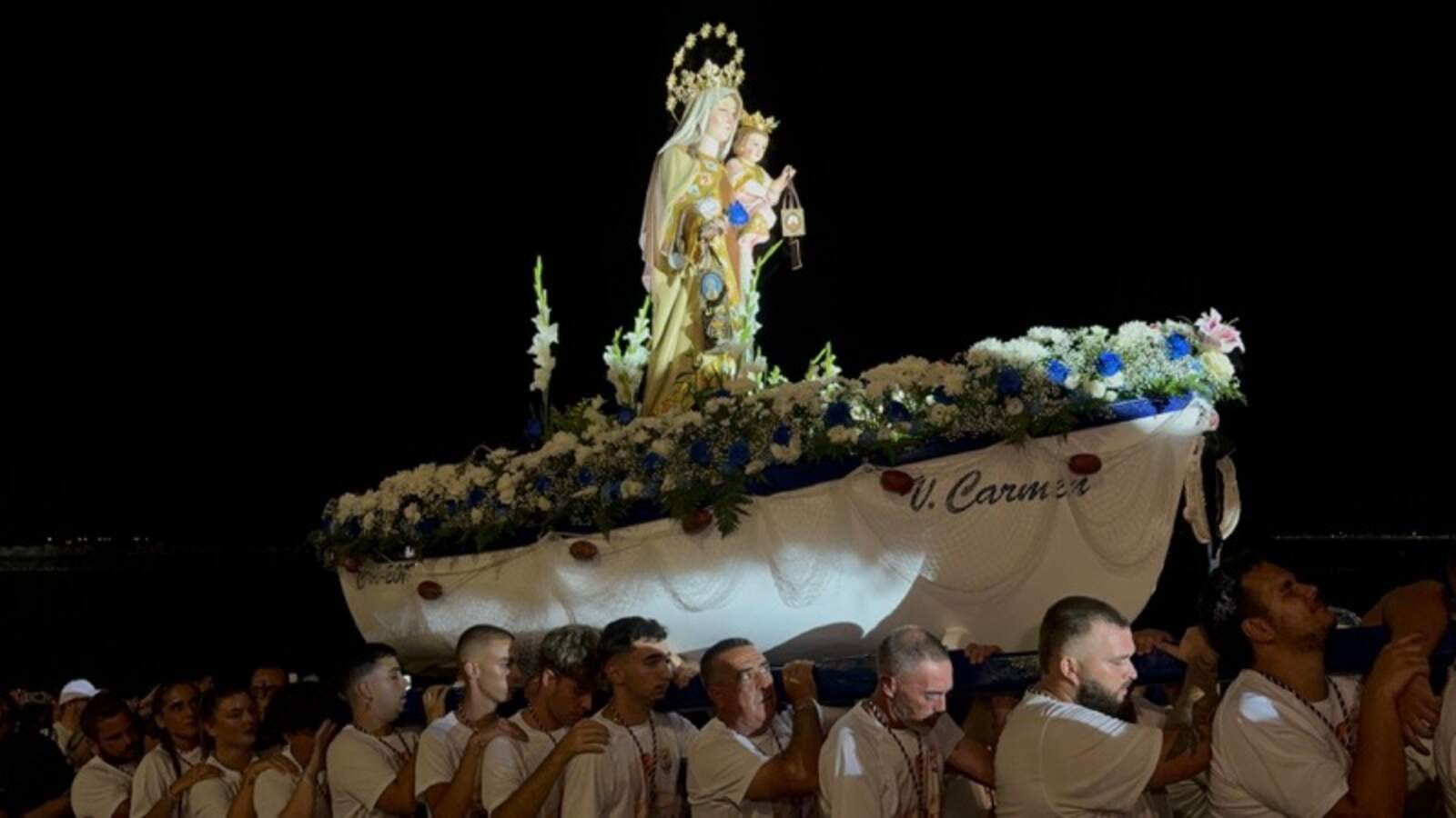 Procesión de la Virgen del Carmen del Centro