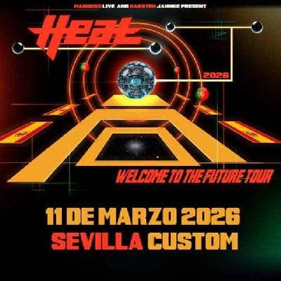 Concierto de H.E.A.T. en Sevilla - Welcome to the future Tour