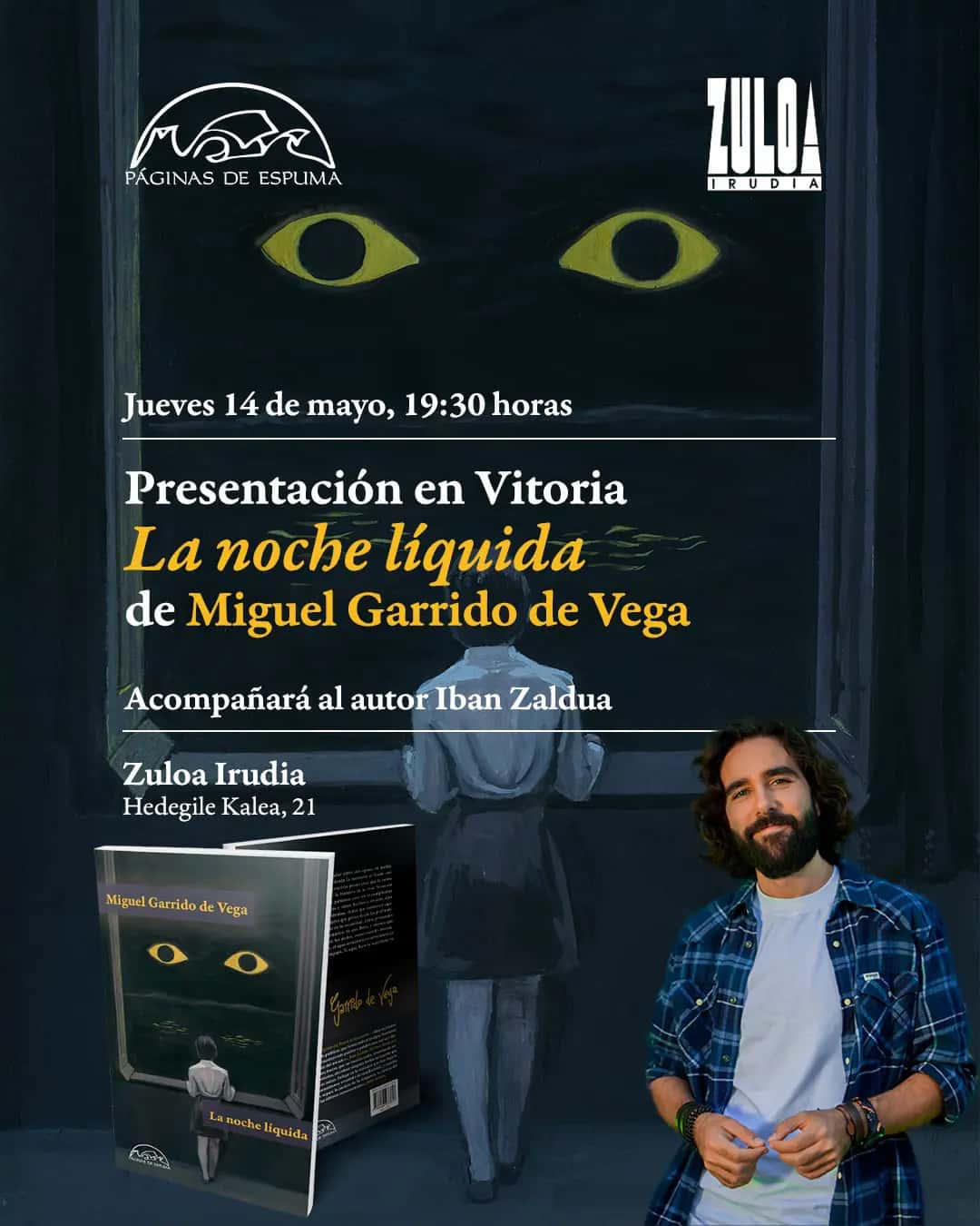 Presentaci贸n de libro: La noche l铆quida