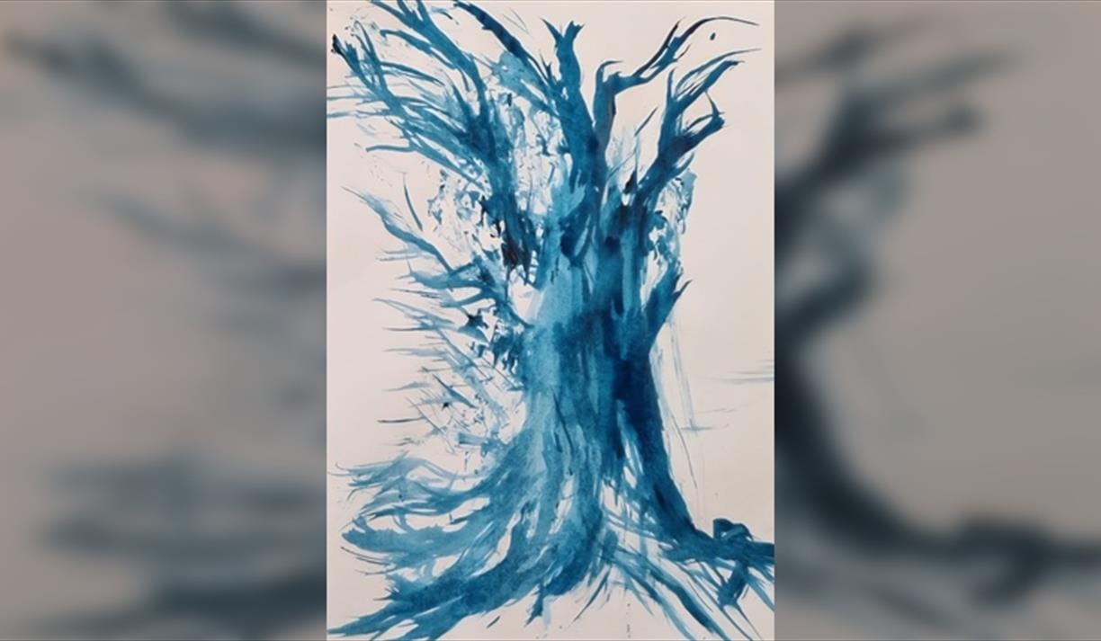 Japanese Wabi-Sabi Painting