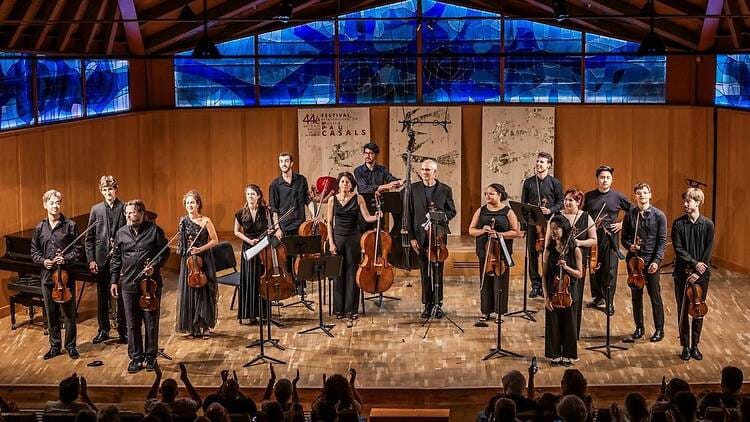 Orquestra del Festival Pau Casals en el Palau de la Música Catalana
