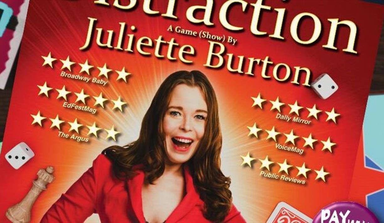 Juliette Burton Presents Board to Distraction