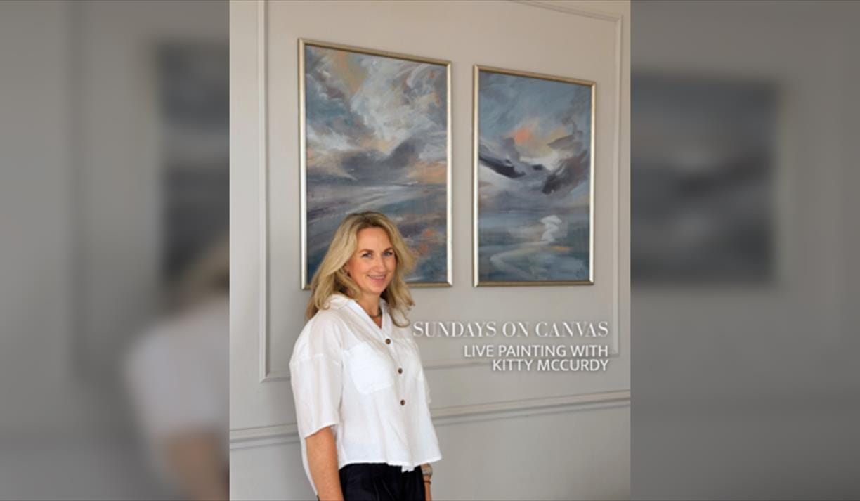 Sundays on Canvas: Live Painting with Kitty McCurdy
