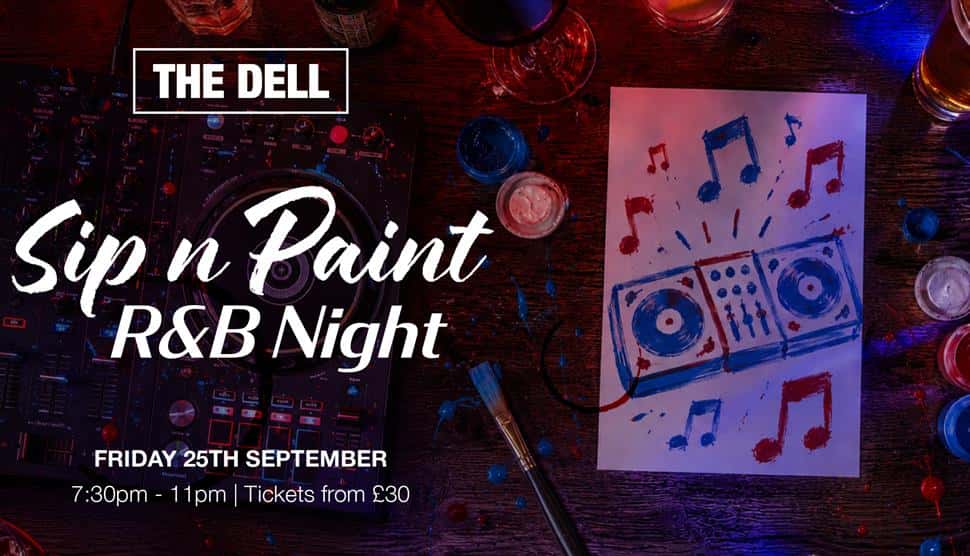 R&B Sip N Paint Night