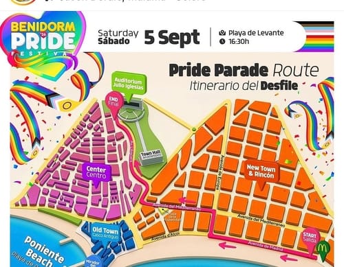 Benidorm Pride Parade 2026: el gran desfile del Orgullo