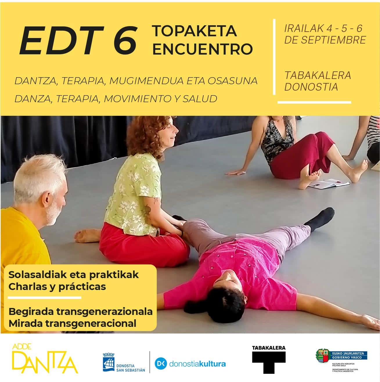 EDT 6 Encuentros de Danza, Terapia, Movimiento y Salud