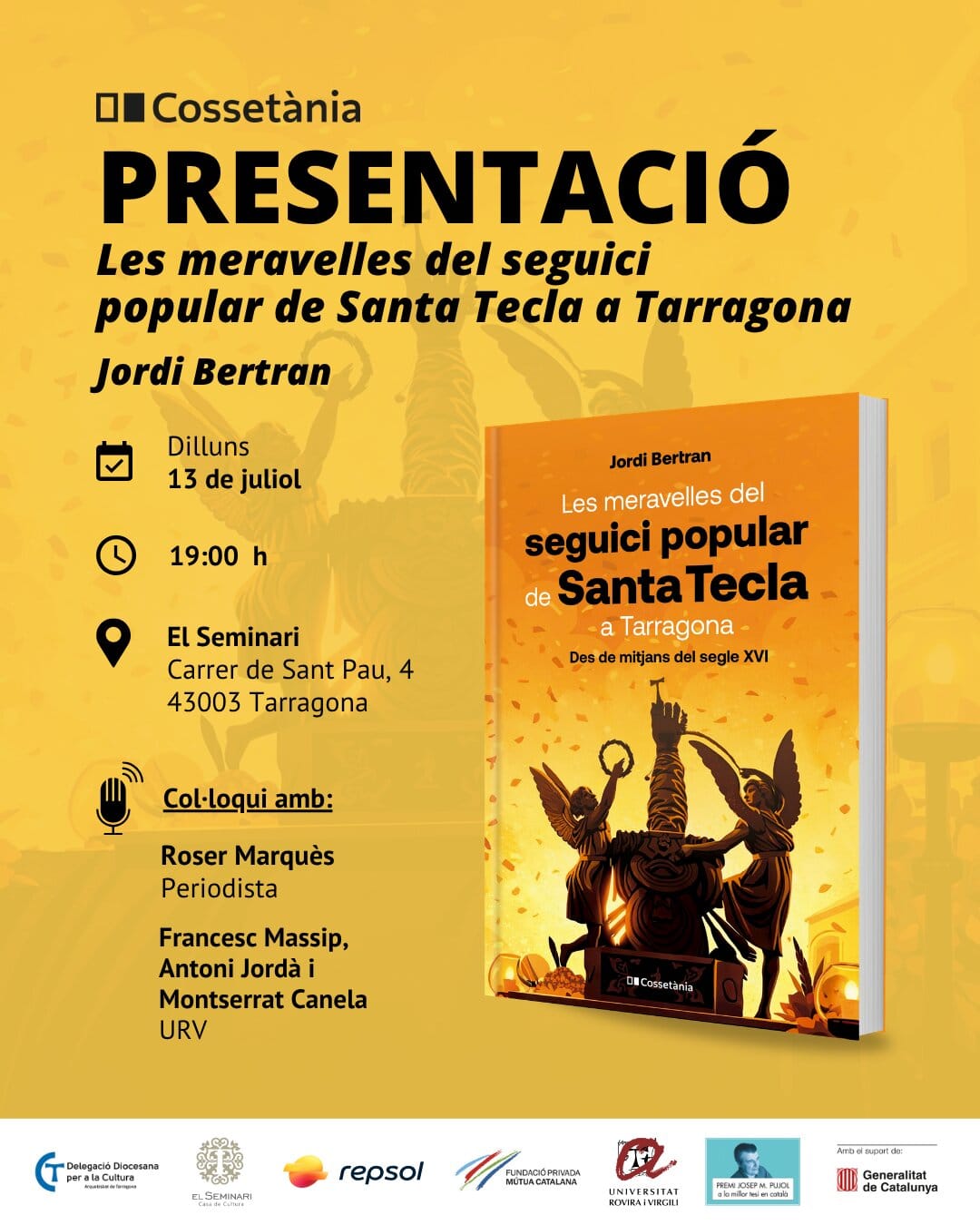 Presentació de 'Les meravelles del Seguici Popular de Santa Tecla a Tarragona'