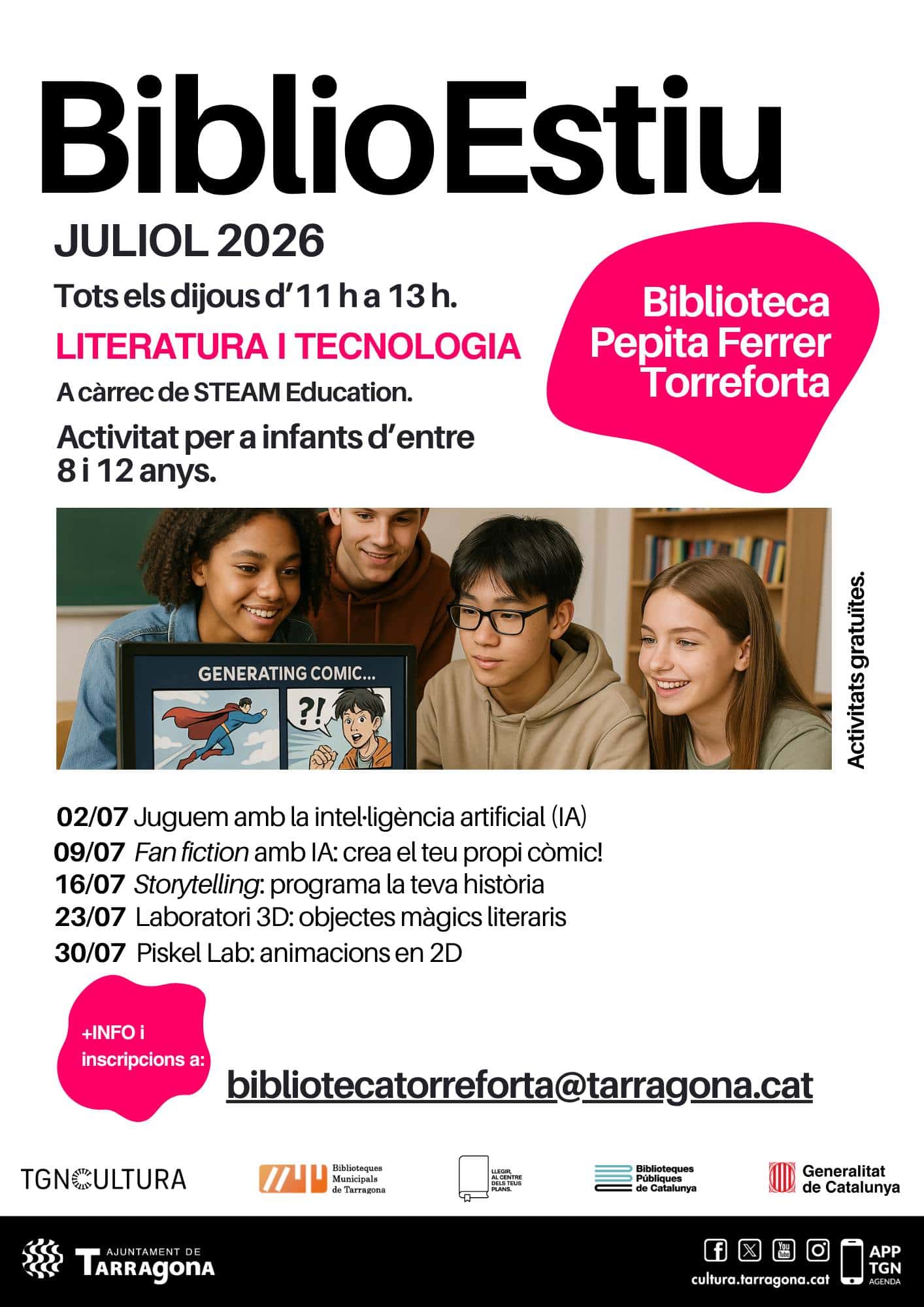 BiblioEstiu: Storytelling: Programa la teva història