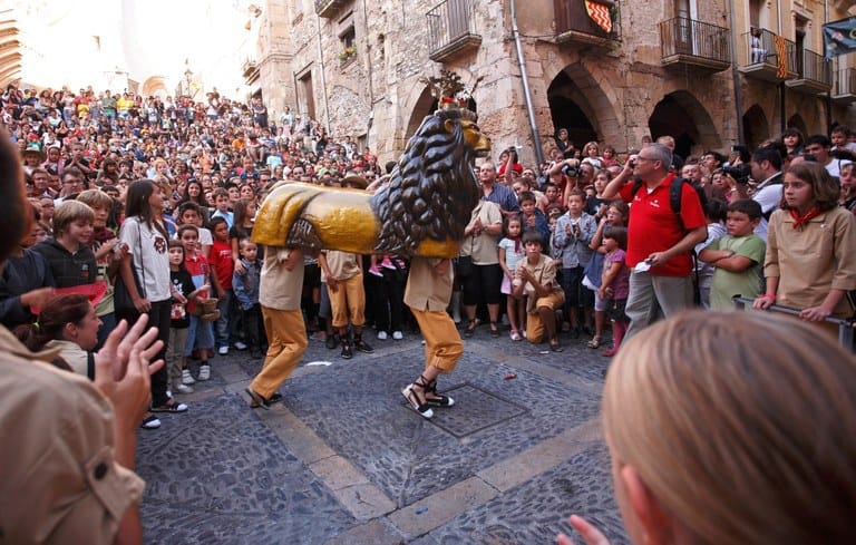 Festes de la Verge del Carme | Exhibicio del lleonet