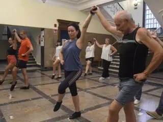 Gran flashmob de la jota de San Lorenzo